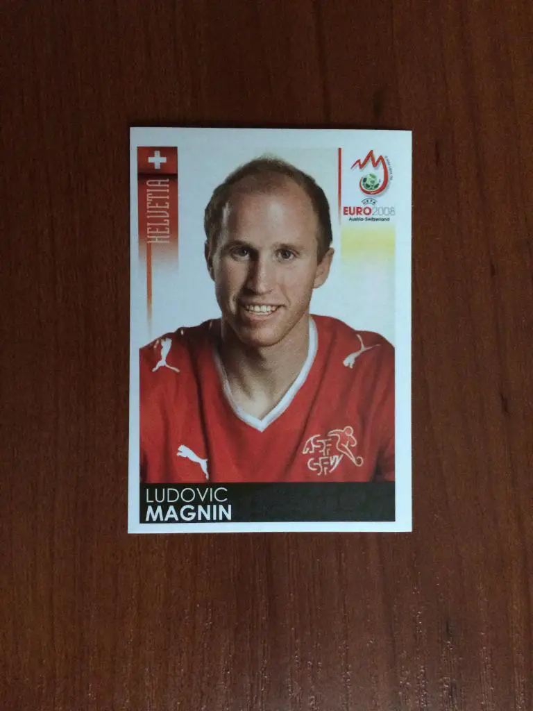 PANINI Чемпионат Европы 2008 Ludovic Magnin Helvetia № 59