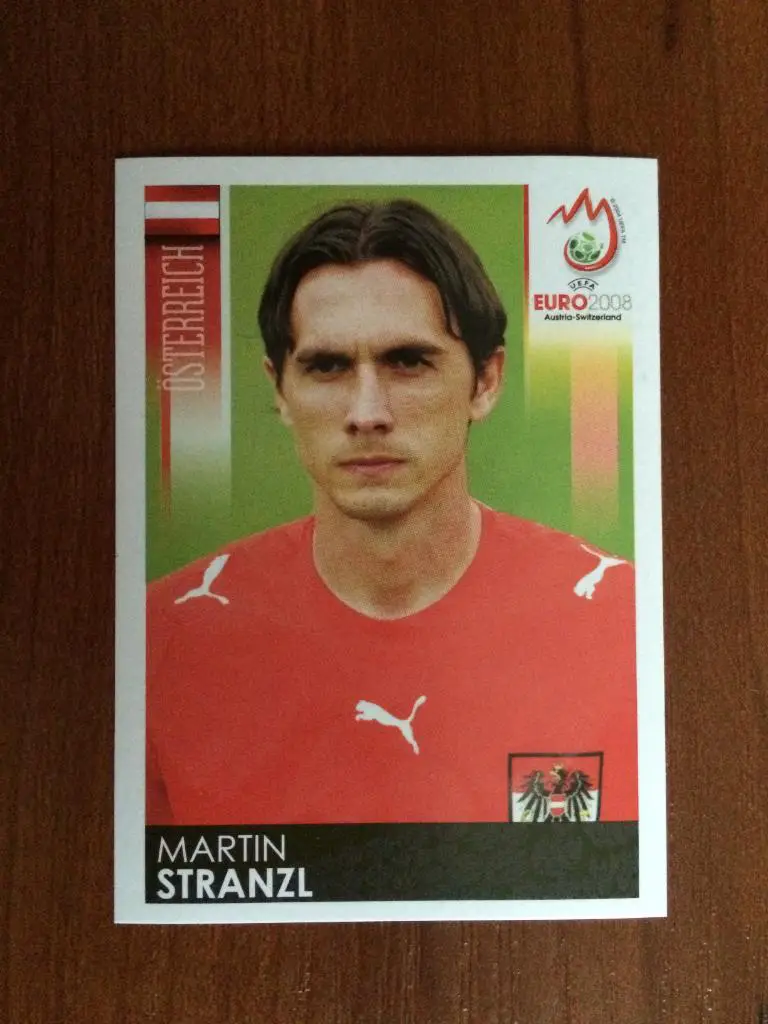 PANINI Чемпионат Европы 2008 Martin Stranzl Австрия № 163