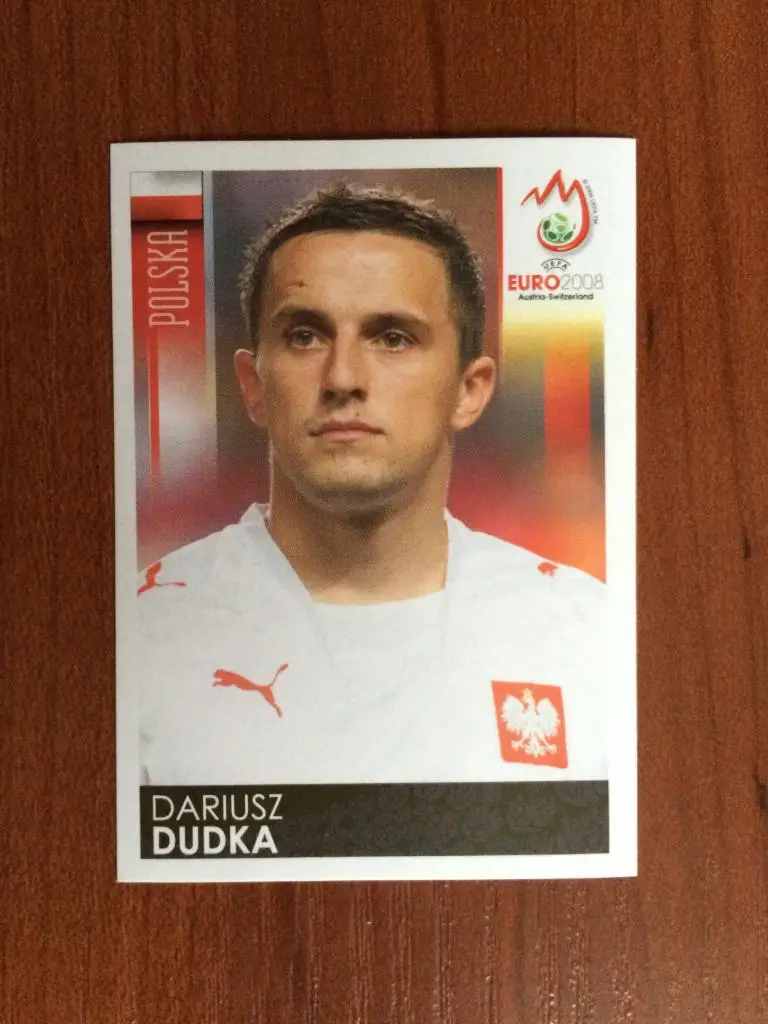 PANINI Чемпионат Европы 2008 Dariusz Dudka Польша № 235