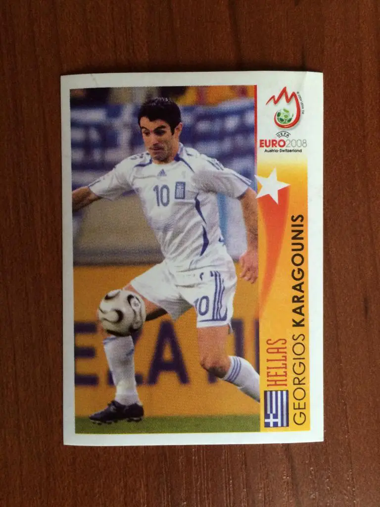 PANINI Чемпионат Европы 2008 Georgios Karagounis - Hellas № 483