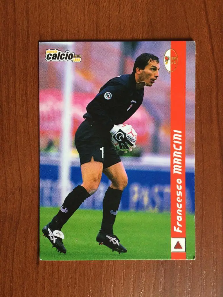 Карточка Francesco Mancini Bari Италия серия DS Pianeta Calcio 1998-1999 № 1