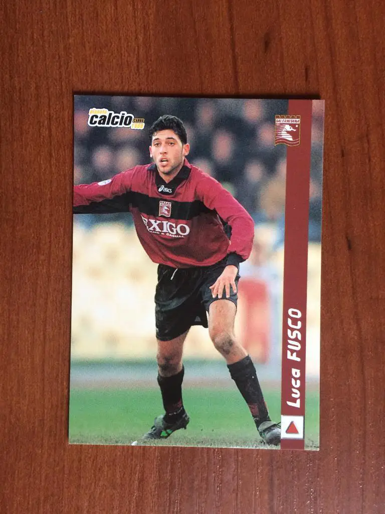 Карточка Luca Fusco Salernitana серия DS Pianeta Calcio 1998-1999 № 173