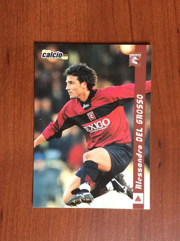 Карточка Alessandro Del Grosso Salernitana серияDS Pianeta Calcio 1998-1999 №174