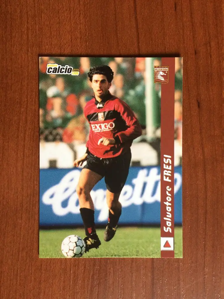 Карточка Salvatore Fresi Salernitana серия DS Pianeta Calcio 1998-1999 № 175