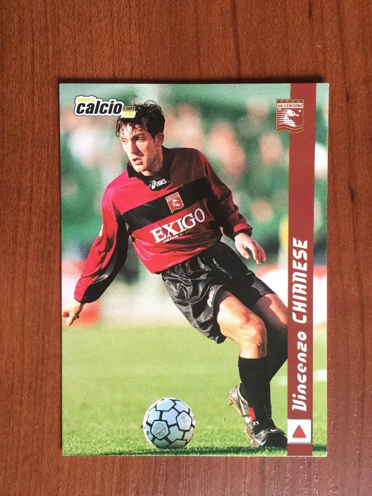 Карточка Vincenzo Chianese Salernitana серия DS Pianeta Calcio 1998-1999 № 181