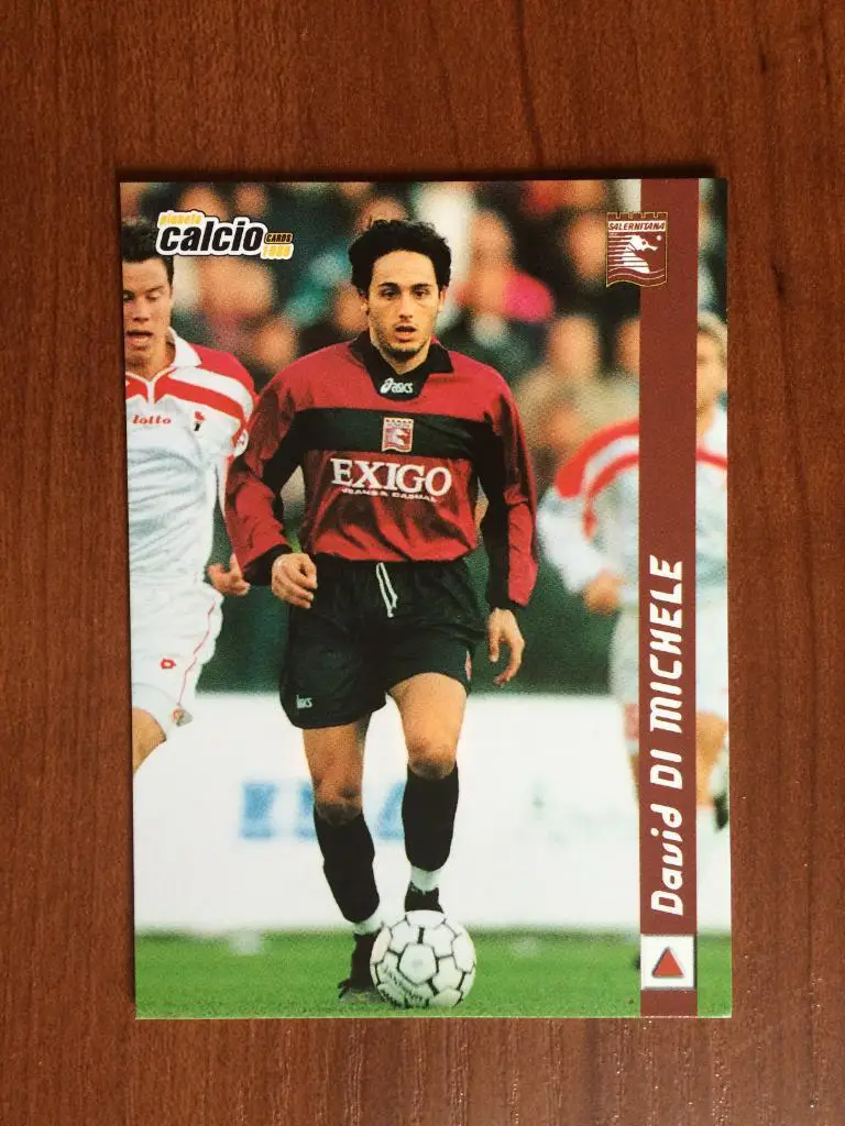 Карточка David Di Michele Salernitana серия DS Pianeta Calcio 1998-1999 № 182