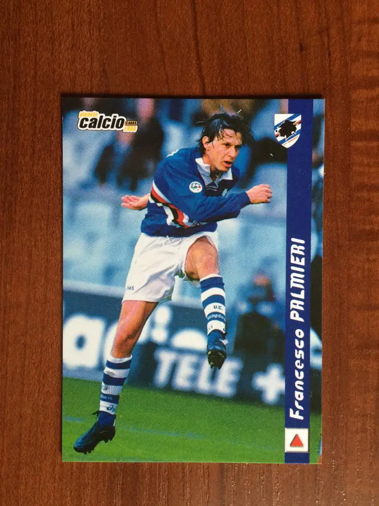 Карточка Francesco Palmieri Sampdoria серия DS Pianeta Calcio 1998-1999 № 194