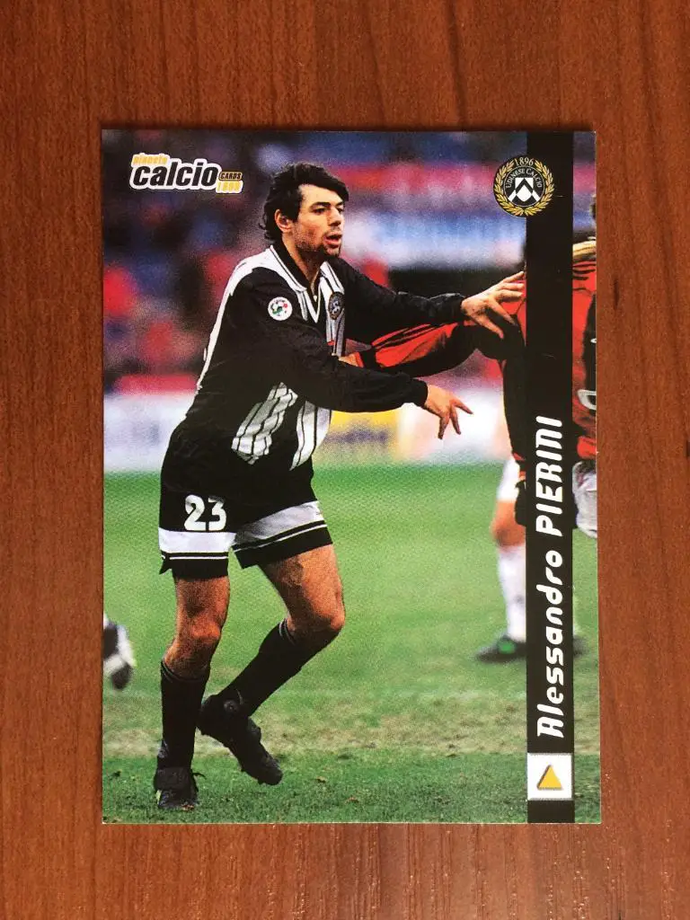 Карточка Alessandro Pierini Udinese серия DS Pianeta Calcio 1998-1999 № 197