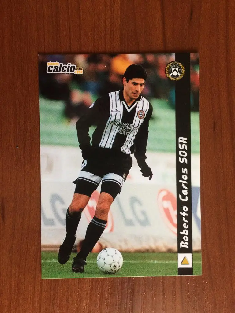 Карточка Roberto Carlos Sosa Udinese серия DS Pianeta Calcio 1998-1999 № 206