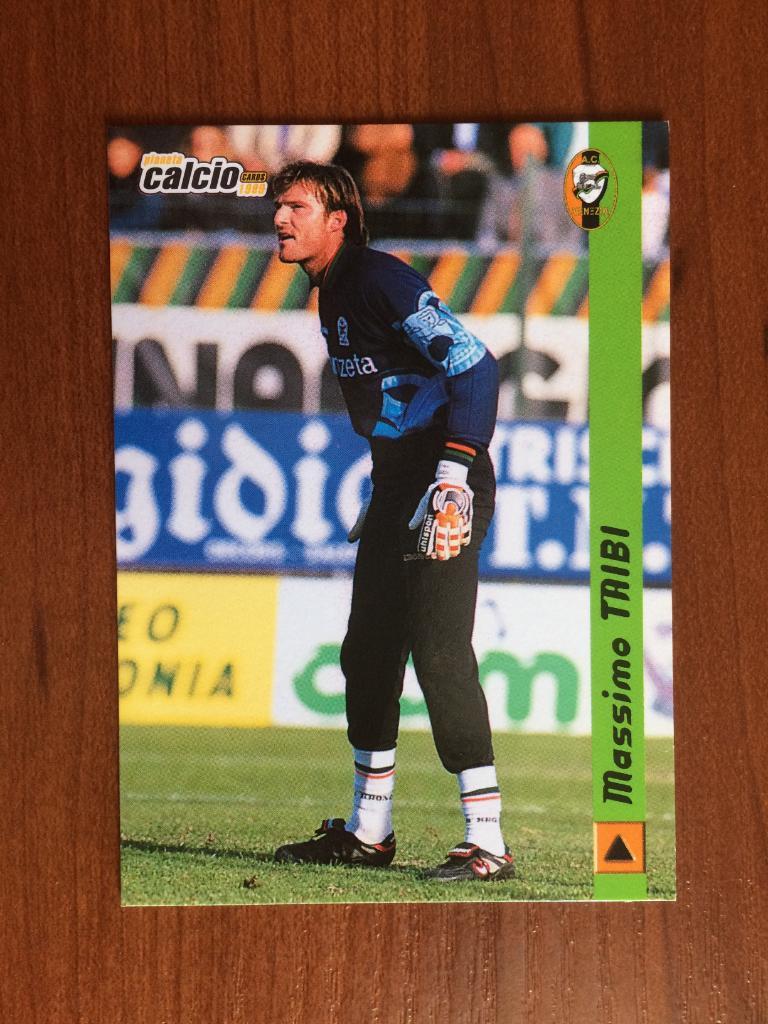 Карточка Massimo Taibi Venezia серия DS Pianeta Calcio 1998-1999 № 207