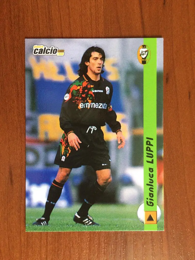 Карточка Gianluca Luppi Venezia серия DS Pianeta Calcio 1998-1999 № 208