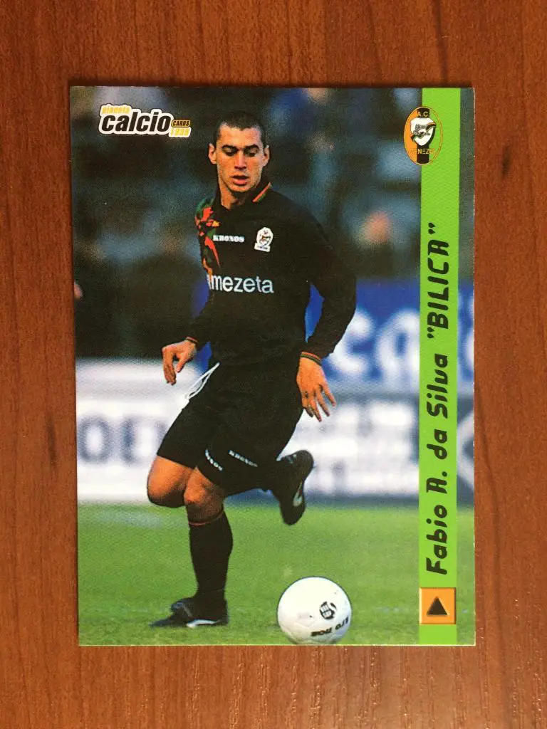 Карточка Bilica Venezia серия DS Pianeta Calcio 1998-1999 № 209