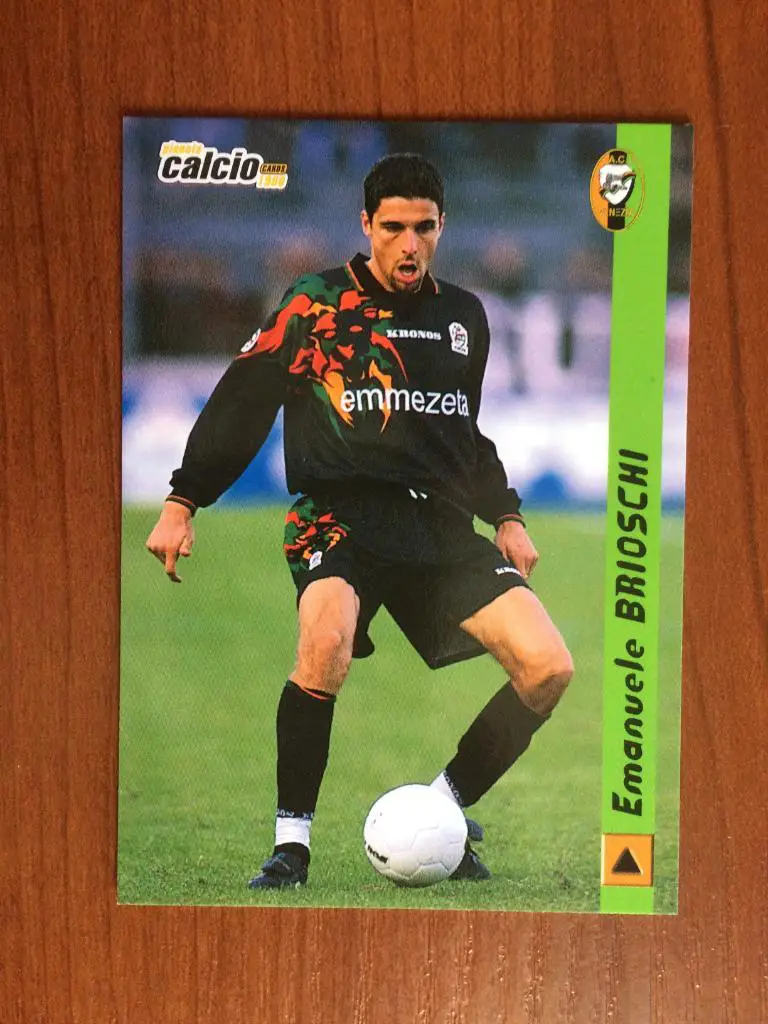 Карточка Emanuele Brioschi Venezia серия DS Pianeta Calcio 1998-1999 № 211