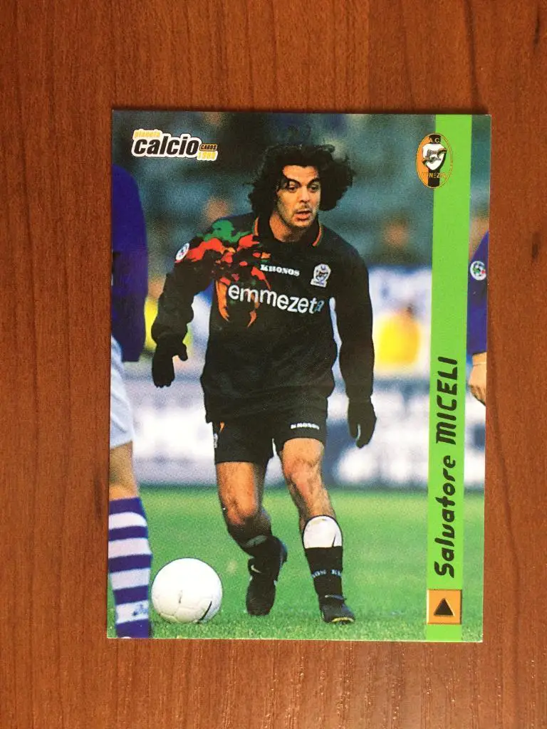 Карточка Salvatore Miceli Venezia серия DS Pianeta Calcio 1998-1999 № 214