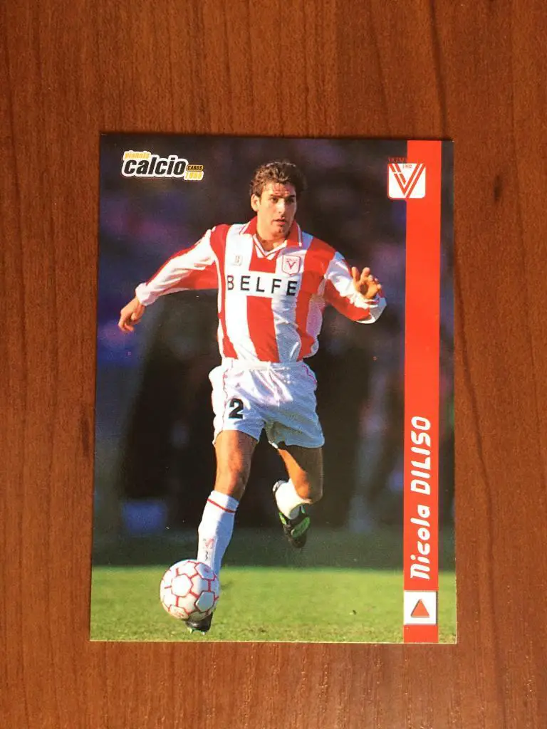 Карточка Nicola Di Liso Vicenza серия DS Pianeta Calcio 1998-1999 № 220