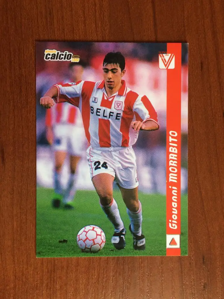 Карточка Giovanni Morabito Vicenza серия DS Pianeta Calcio 1998-1999 № 221