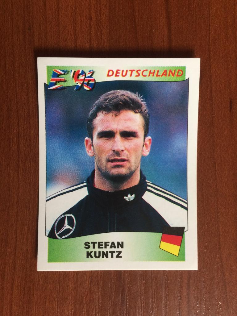 Наклейка PANINI Чемпионат Европы 1996 Stefan Kuntz № 213