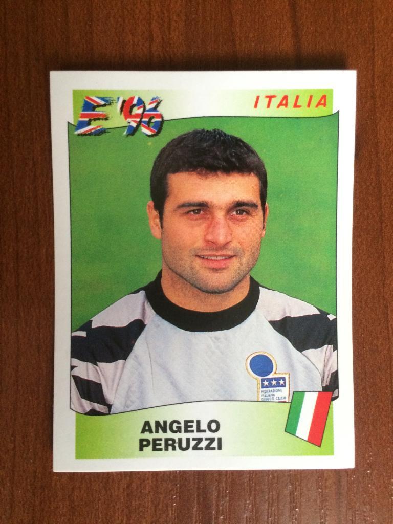 Наклейка PANINI Чемпионат Европы 1996 Angelo Peruzzi № 237