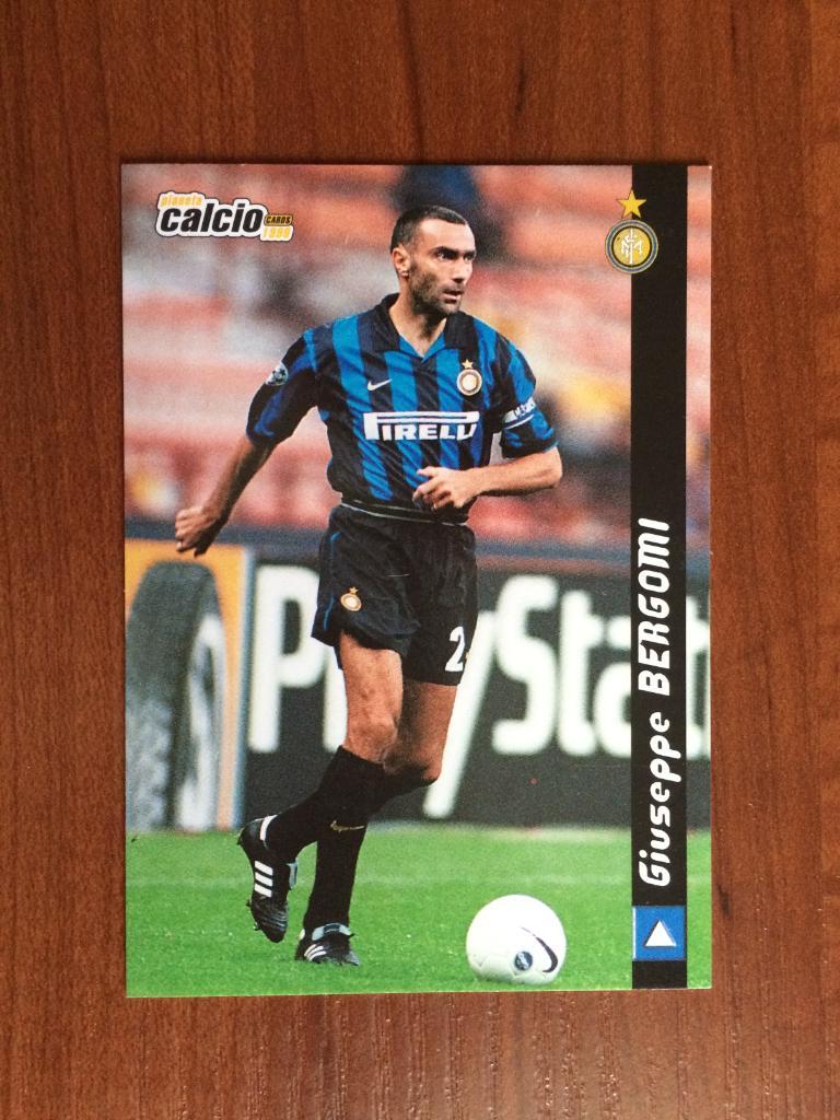 Карточка Giuseppe Bergomi Inter серия DS Pianeta Calcio 1998-1999 № 64