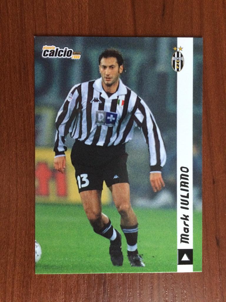Карточка Mark Iuliano Juventus серия DS Pianeta Calcio 1998-1999 № 79
