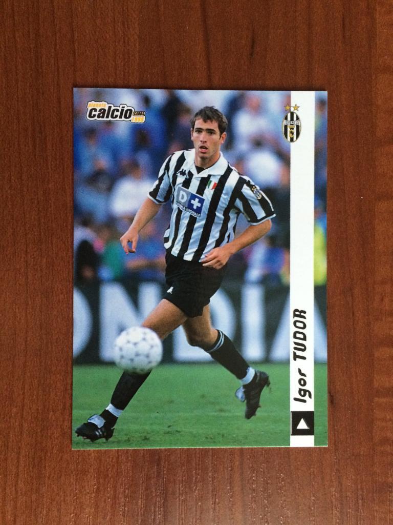 Карточка Igor Tudor Juventus серия DS Pianeta Calcio 1998-1999 № 80