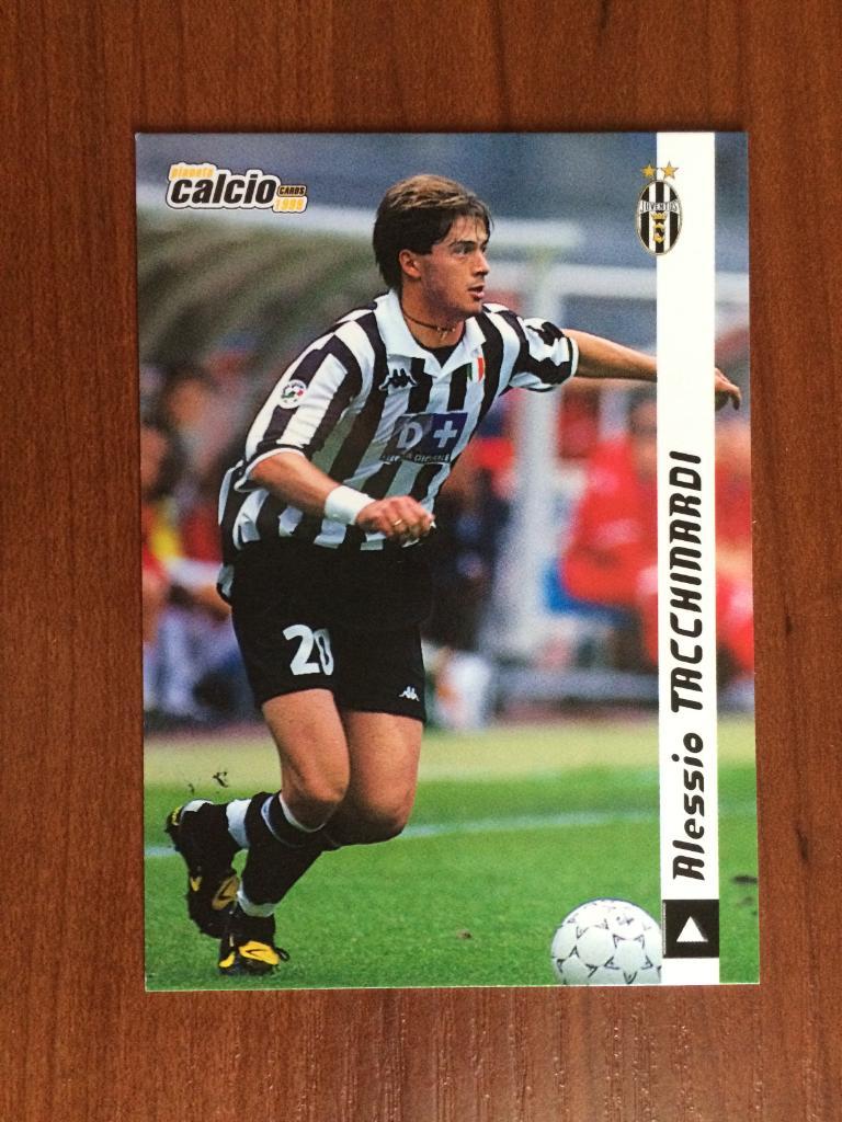 Карточка Alessio Tacchinardi Juventus серия DS Pianeta Calcio 1998-1999 № 82