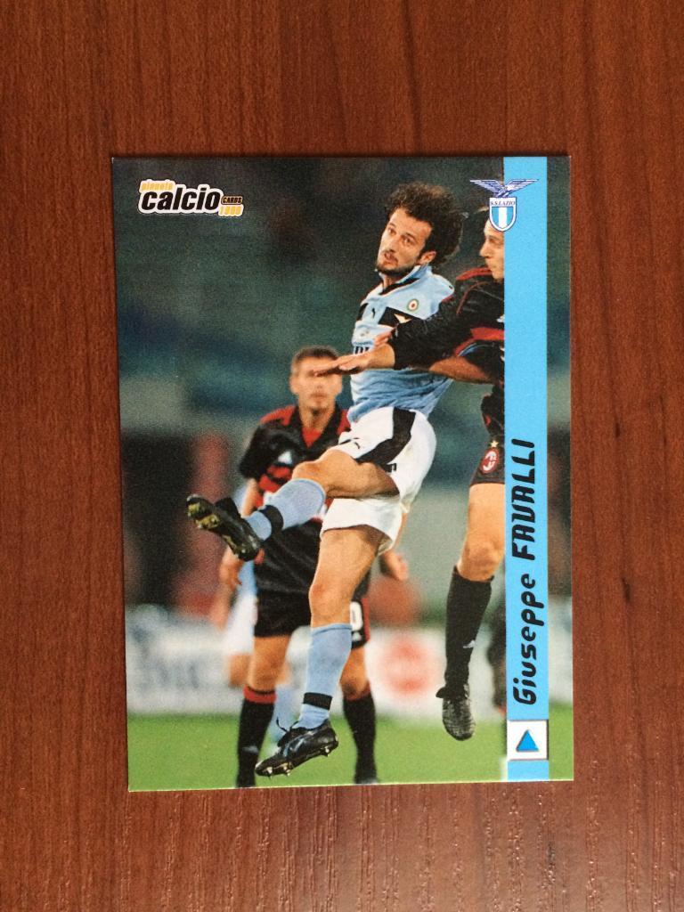 Карточка Giuseppe Favalli Lazio серия DS Pianeta Calcio 1998-1999 № 94
