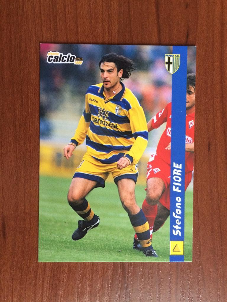 Карточка Stefano Fiore Parma серия DS Pianeta Calcio 1998-1999 № 125