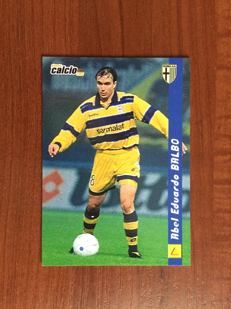 Карточка Abel Balbo Parma серия DS Pianeta Calcio 1998-1999 № 132
