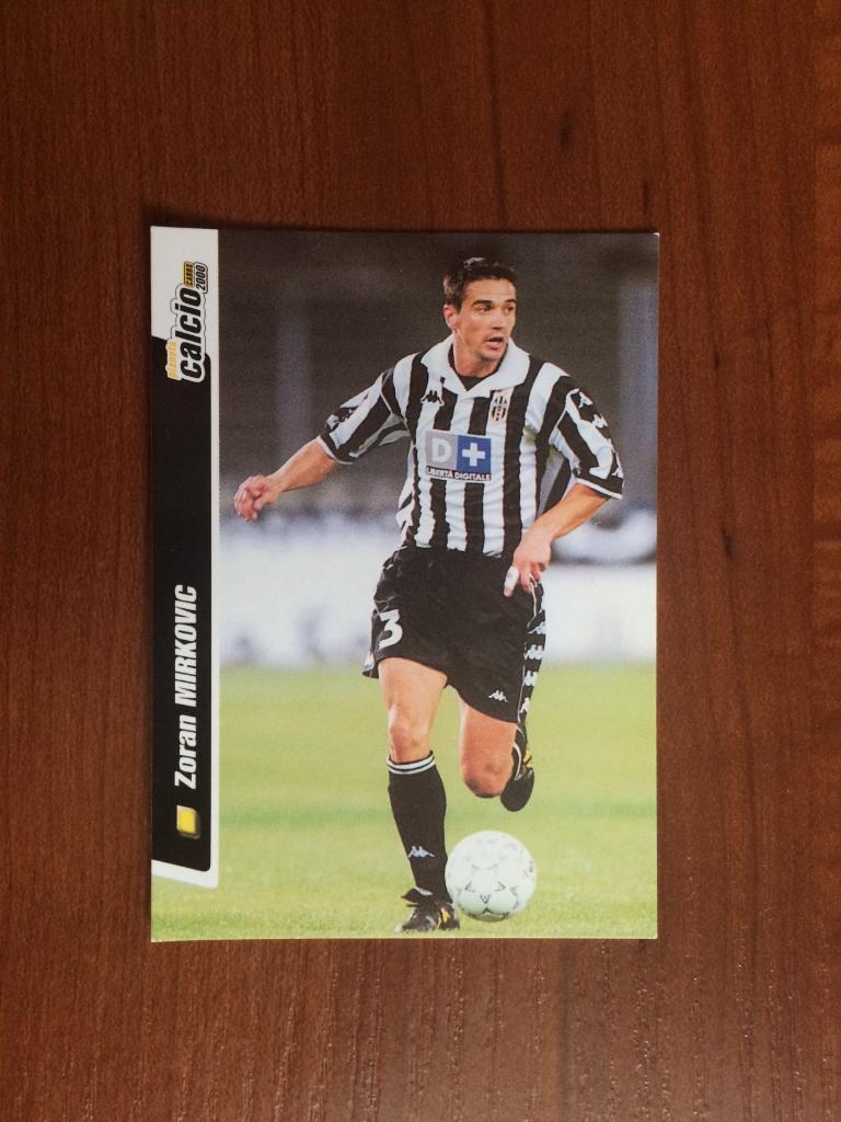 Карточка DS Pianeta Calcio 1999-2000 Zoran Mirkovic № 89