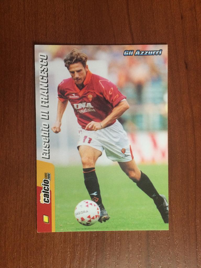 Карточка DS Pianeta Calcio 1999-2000 Eusebio Di Francesco № 234