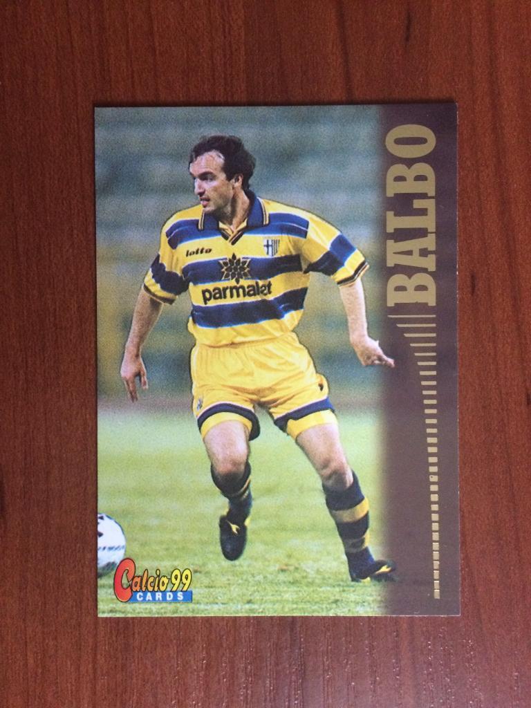 Карточка PANINI Calcio Cards 1998-1999 Abel Balbo № 68