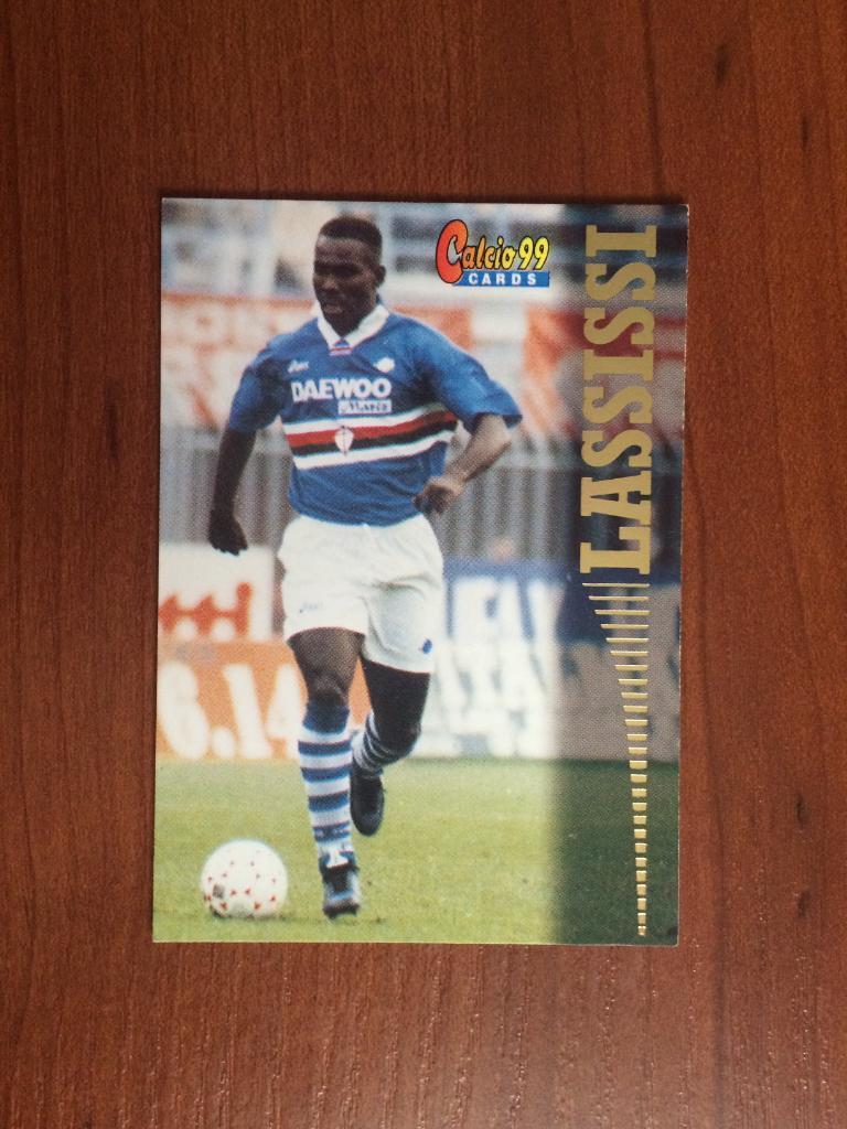 Карточка PANINI Calcio Cards 1998-1999 Saliou Lassissi № 89