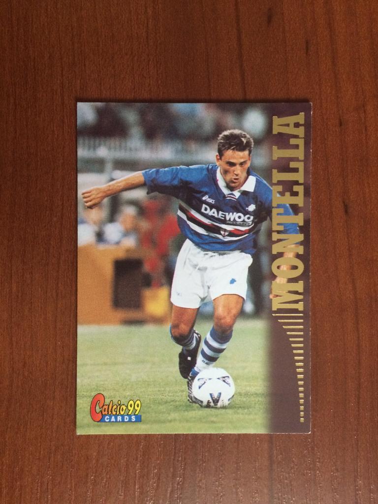 Карточка PANINI Calcio Cards 1998-1999 Vincenzo Montella № 90