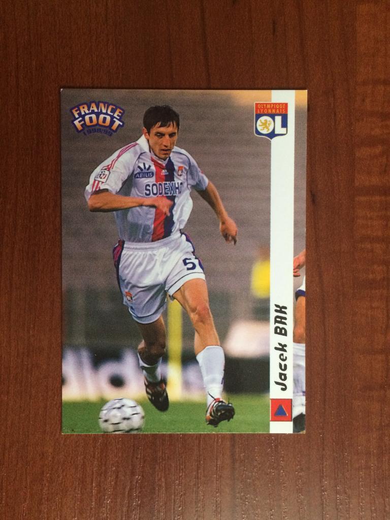 Карточка DS France Foot 1998-1999 Jacek Bak № 97