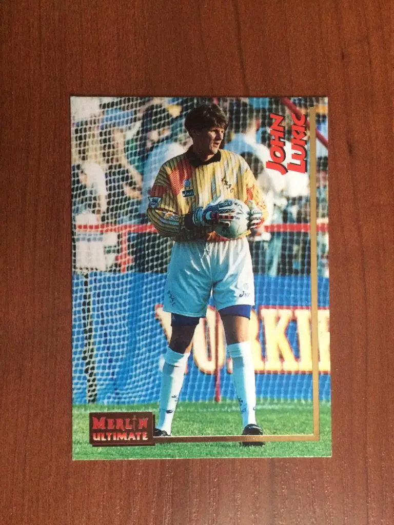 Карточка MERLIN Ultimate Premier League 1995-96 John Lukic № 87