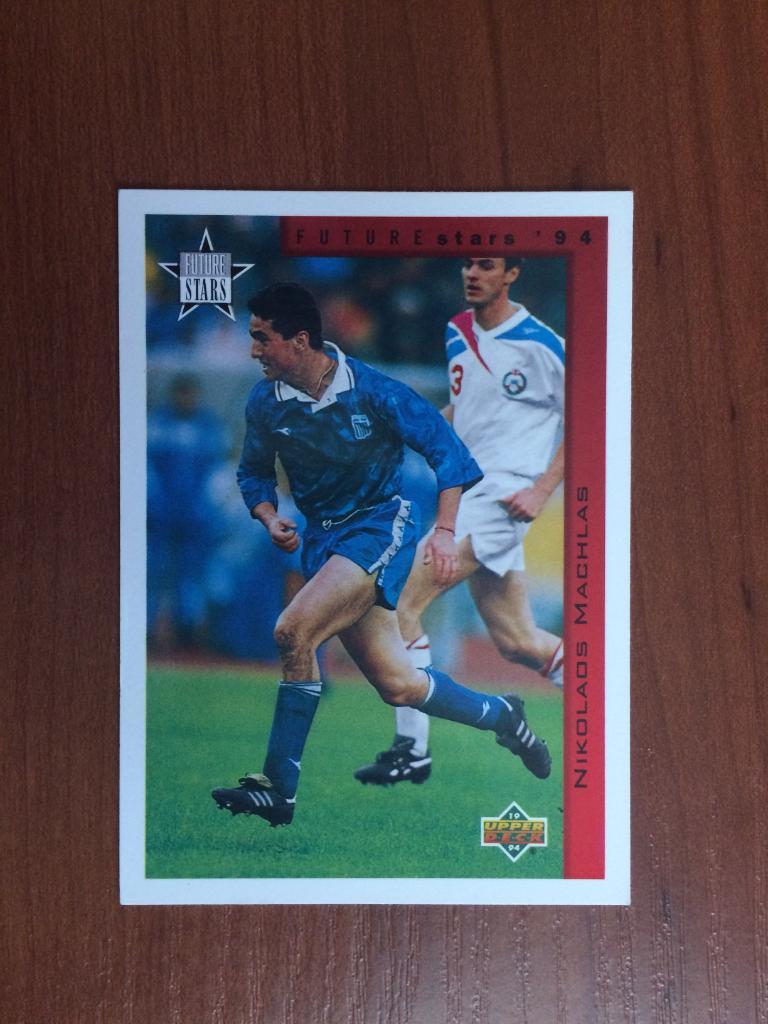 Карточка Upper Deck World Cup USA 1994 Nikolaos Machlas № 240