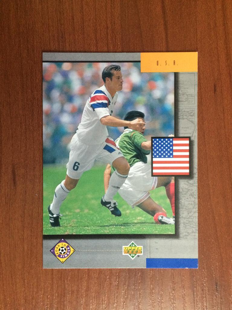 Карточка 1994 Upper Deck World Cup English/Spanish USA № 311