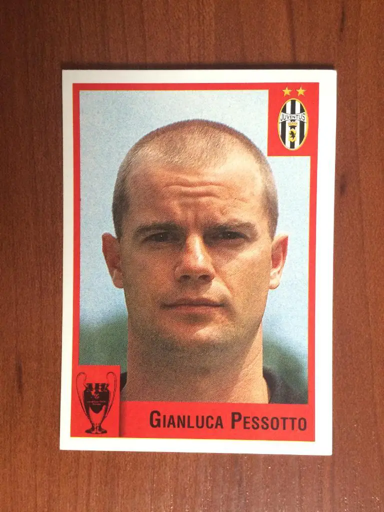 Наклейка Panini Calcio Coppe 1997-1998 Gianluca Pessotto № 21