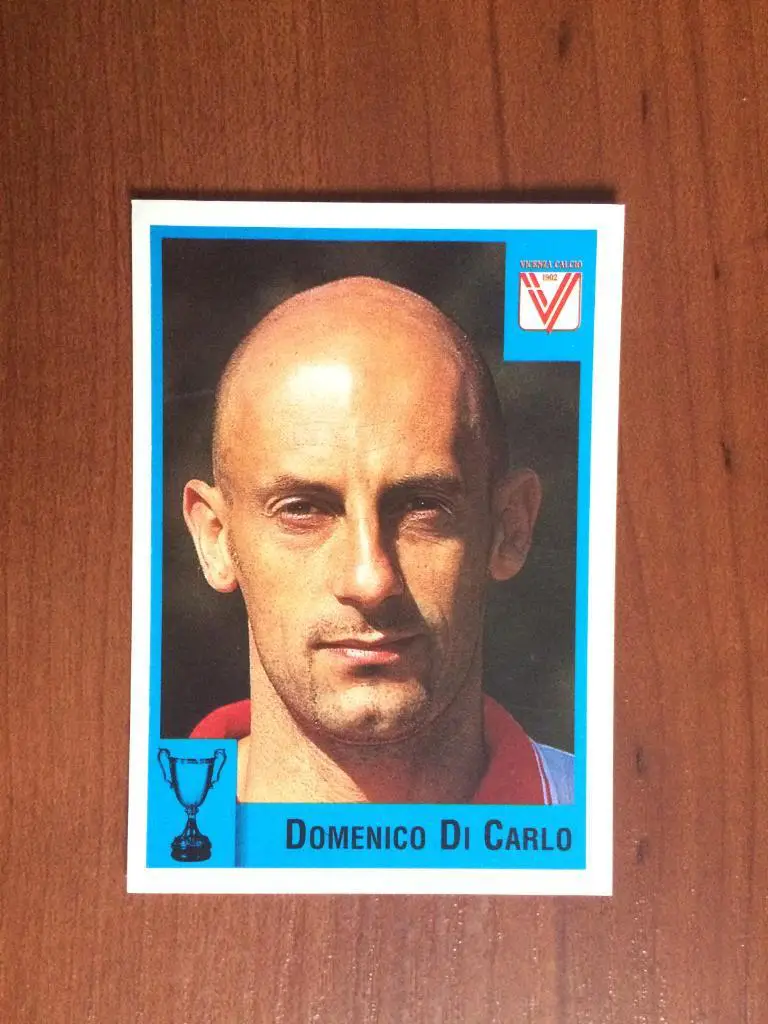 Наклейка Panini Calcio Coppe 1997-1998 Domenico Di Carlo № 74