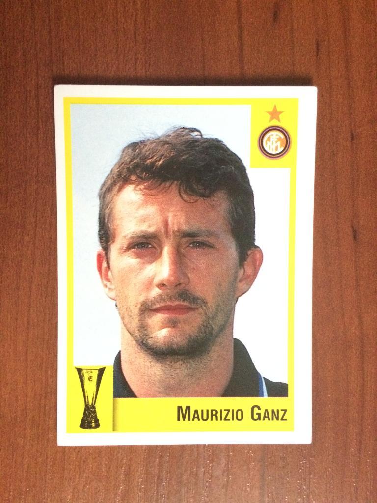 Наклейка Panini Calcio Coppe 1997-1998 Maurizio Ganz № 107