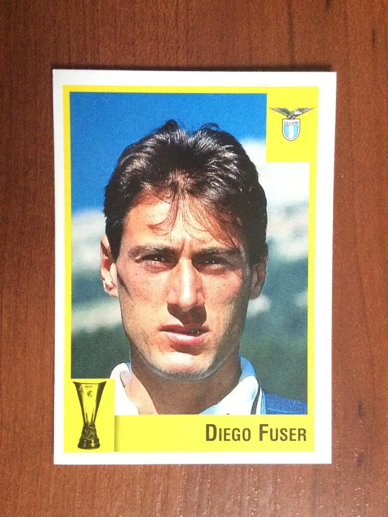 Наклейка Panini Calcio Coppe 1997-1998 Diego Fuser № 122