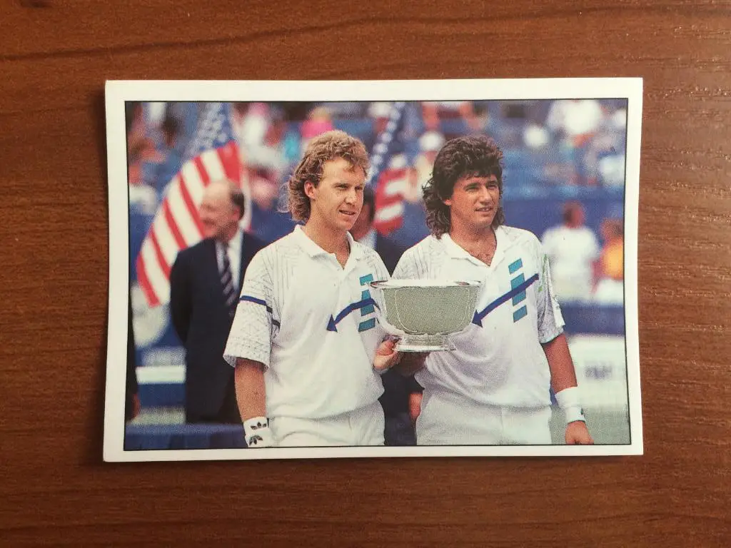 Наклейка PANINI Теннис 1994 Pieter Aldrich/Danie Visser № 159