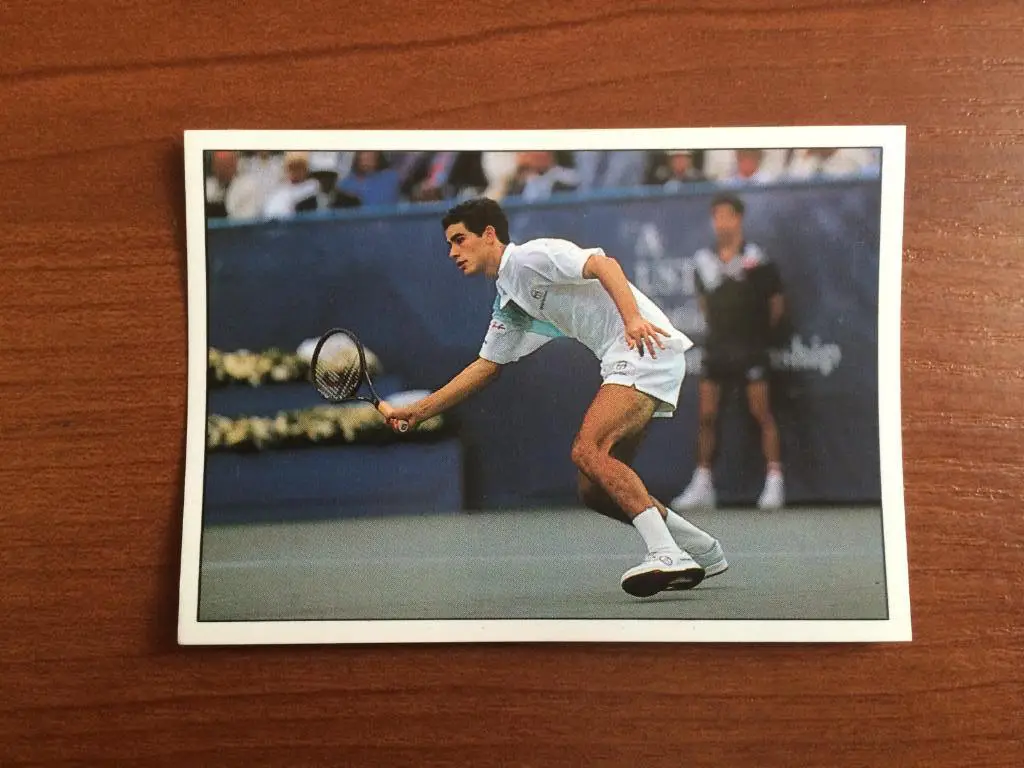 Наклейка PANINI Теннис 1994 Volley - Pete Sampras № 188