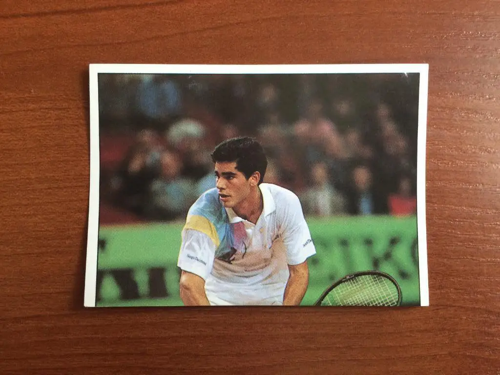 Наклейка PANINI Теннис 1994 Volley - Pete Sampras № 189