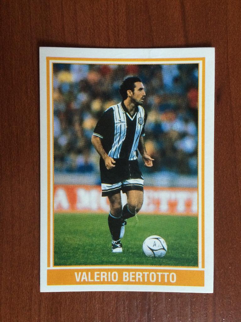 Наклейка PANINI Supercalcio 1998-1999 Валерио Берготто № 61