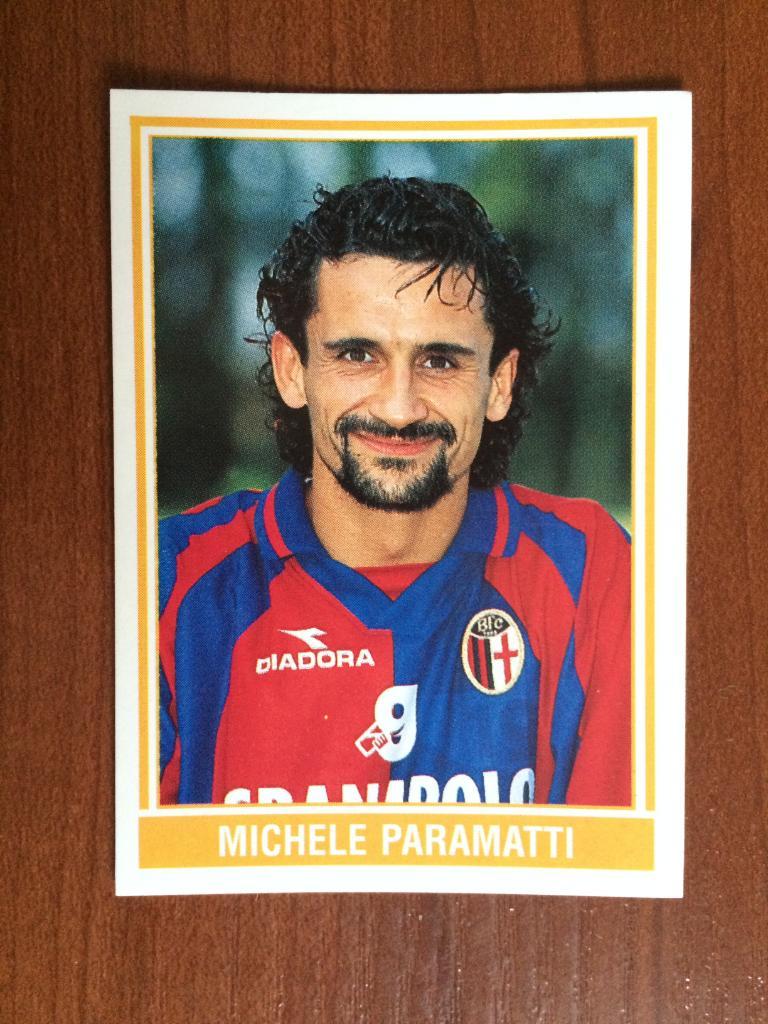 Наклейка PANINI Supercalcio 1998-1999 Микеле Параматти № 66
