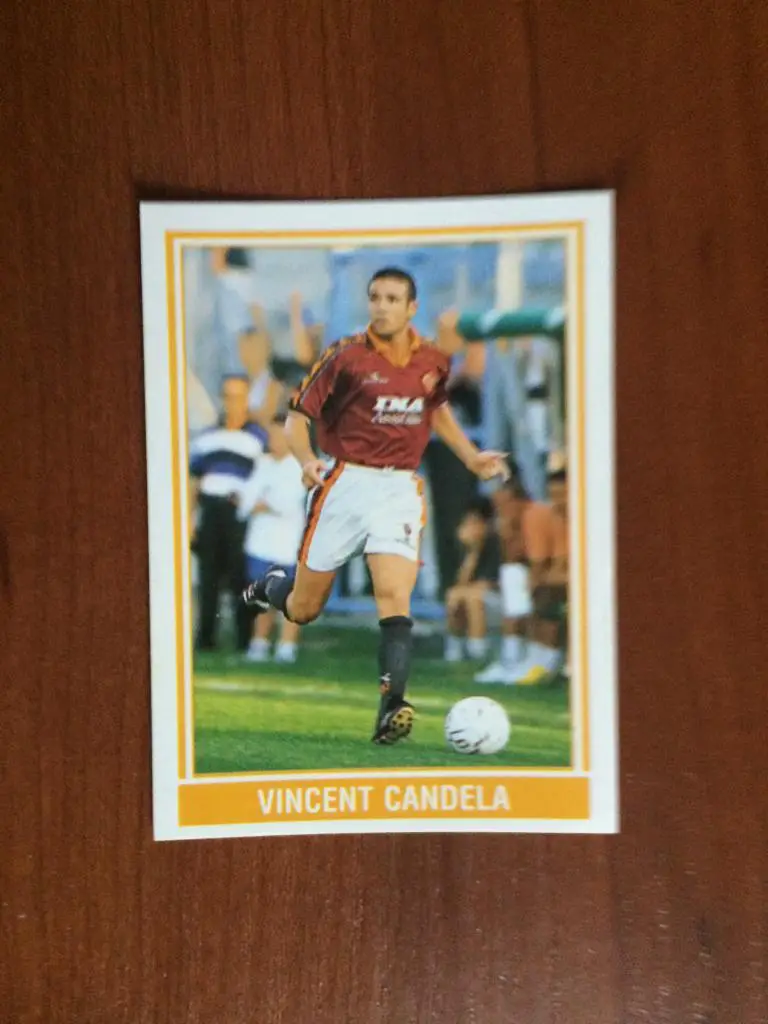 Наклейка PANINI Supercalcio 1998-1999 Винсан Кандела № 67