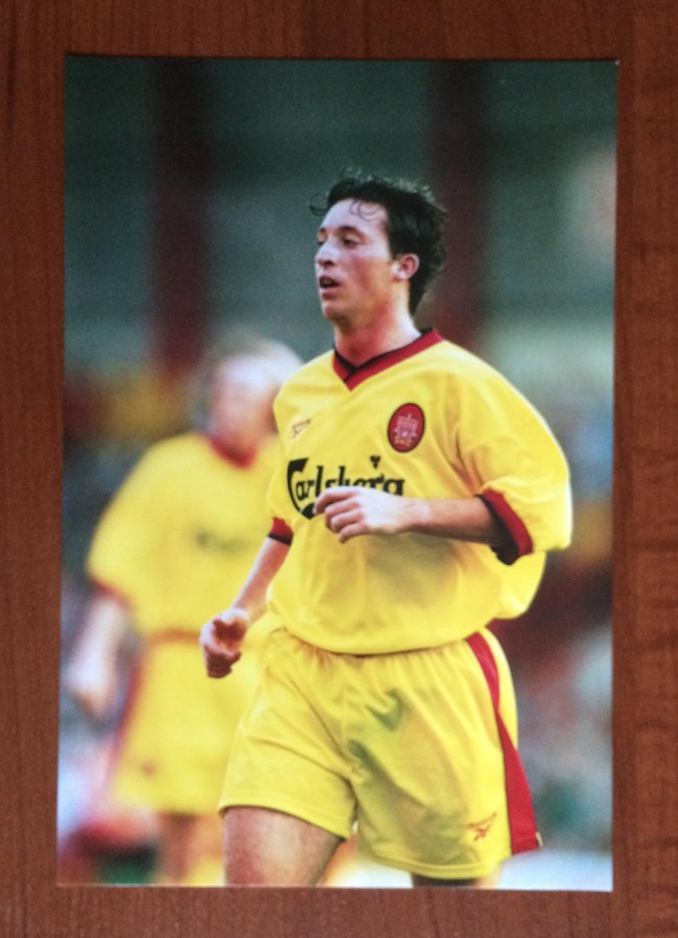 Открытка MERLIN Liverpool FC 1997-1998 Robbie Fowler