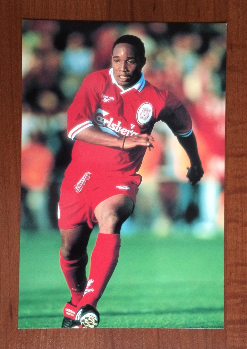 Открытка MERLIN Liverpool FC 1997-1998 Paul Ince № 2